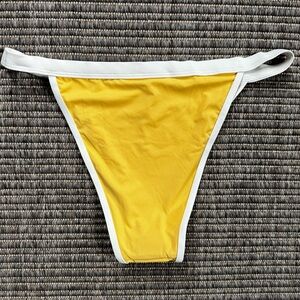 Dippin' Daisy's Mustard Bikini Bottom- NWOT